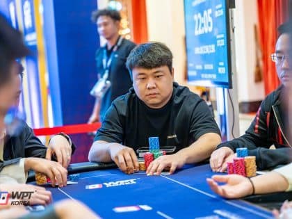 China’s Lin Yan tops WPT Korea 2024 Championship Event Day 1A