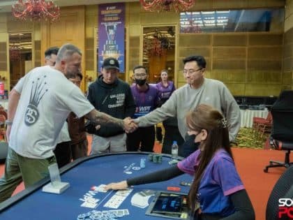 WPT Cambodia Day 2 winners and Championship Warm Up Day 1A chip counts