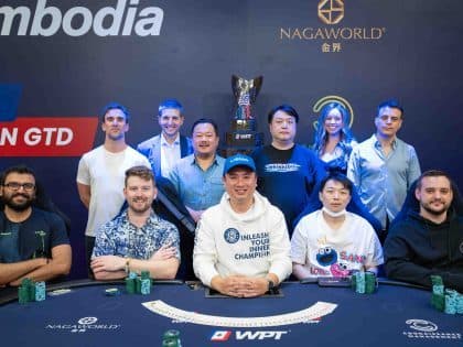 Final 9 players of WPT Cambodia Championship