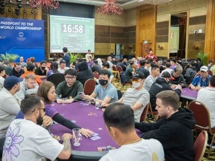 Players Get An Early Start At WPT Cambodia Passport To The World Championship