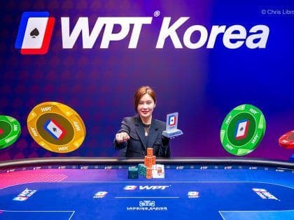 WPT Korea 2024: Ouyang Jiali ships Super High Roller for KRW 405,260,000 (~USD 302K); Iakimenko Anton leads WPT Opener Day 2