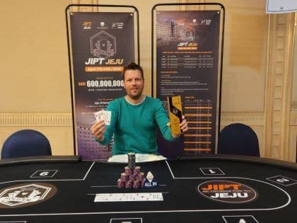 Jeju International Poker Tour: Charles Pansoy and Rolands Norietis win events