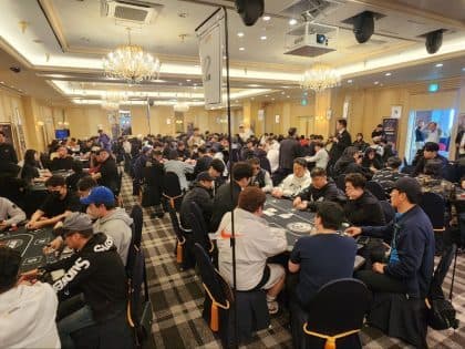 Jeju International Poker Tour Main Event draws 389 entries; Koreans dominate side events