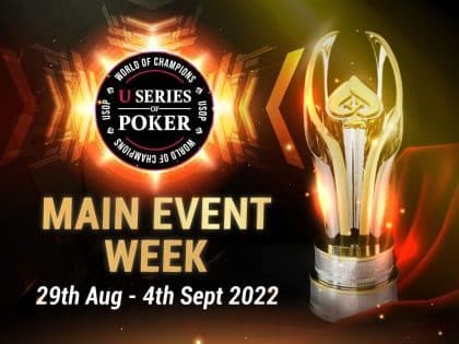 USOP- Main Event Week 29th August – 4th September 2022