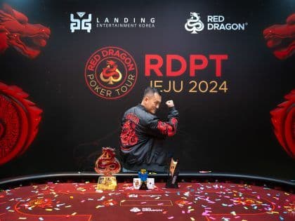 RDPT Jeju 2024: China’s Wang Shengyong wins KPC Baby Dragon for KRW 132,654,000 (~USD 95,780); Three more trophies lifted