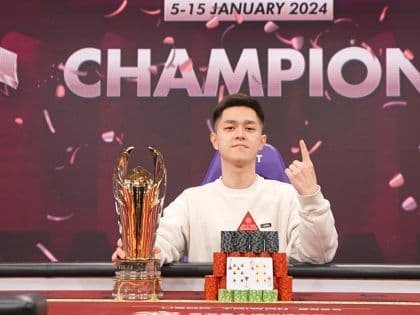 Sam Hung wins USOP Taiwan Main Event