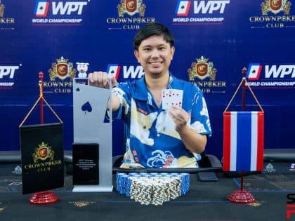 Thailand’s Sorawit Suriyakarn wins WPT Vietnam Main Event for ₫3,856,400,000