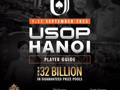 U Series of Poker (USOP) returns to Hanoi bigger, fresher, and more lucrative – September 1-11 at Crown Poker Club