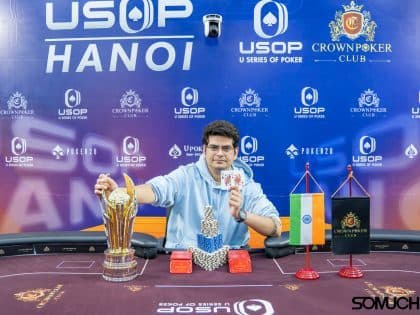 Vishal Ojha conquers record-breaking USOP Hanoi Main Event!