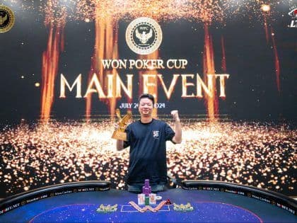 Ke Hong Jing Wins Inaugural Won Poker Cup Main Event for $97,100; All Eagle Trophies Claimed as Sihanoukville Milestone Event Concludes