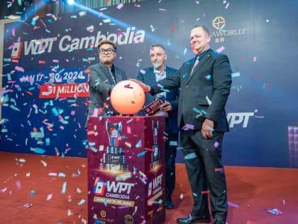 World Poker Tour Cambodia opening day ceremony; 207 enter Superstack, 25 advance; Cheng Zhang wins Superstack Turbo