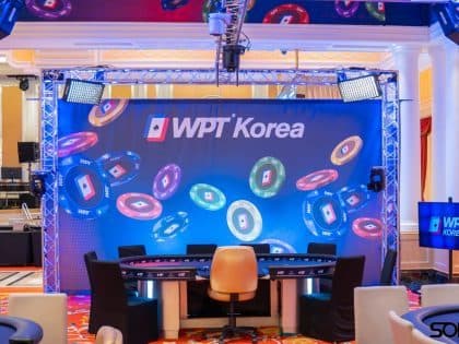 Stakes are high for WPT Korea Main Event featuring KR₩ 2 Billion (~USD 1.57M) guarantee