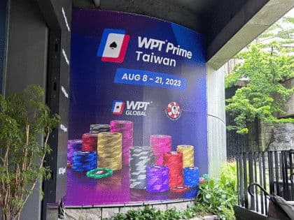 WPT Prime Taiwan underway at Asia Poker Arena in Taipei City – Opening day highlights and results