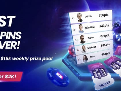 WPT Global Launches Daily Spins Leaderboards With $15,000 in Weekly Prizes