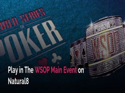 Freeroll your way to the WSOP 2020 Main Event on Natural8