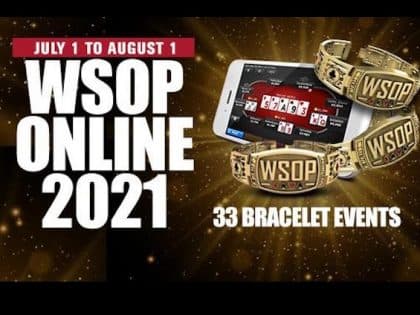 2021 WSOP Online [USA] pays out over US$18.2M; Final series wrap