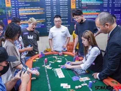 USOP Hanoi: Record breaking Main Event Day 2 ends with Yao Ren Hao leading final 18 players