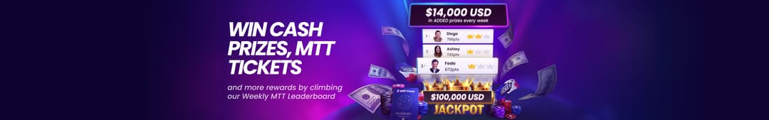 $14k Weekly Tournament Leaderboard