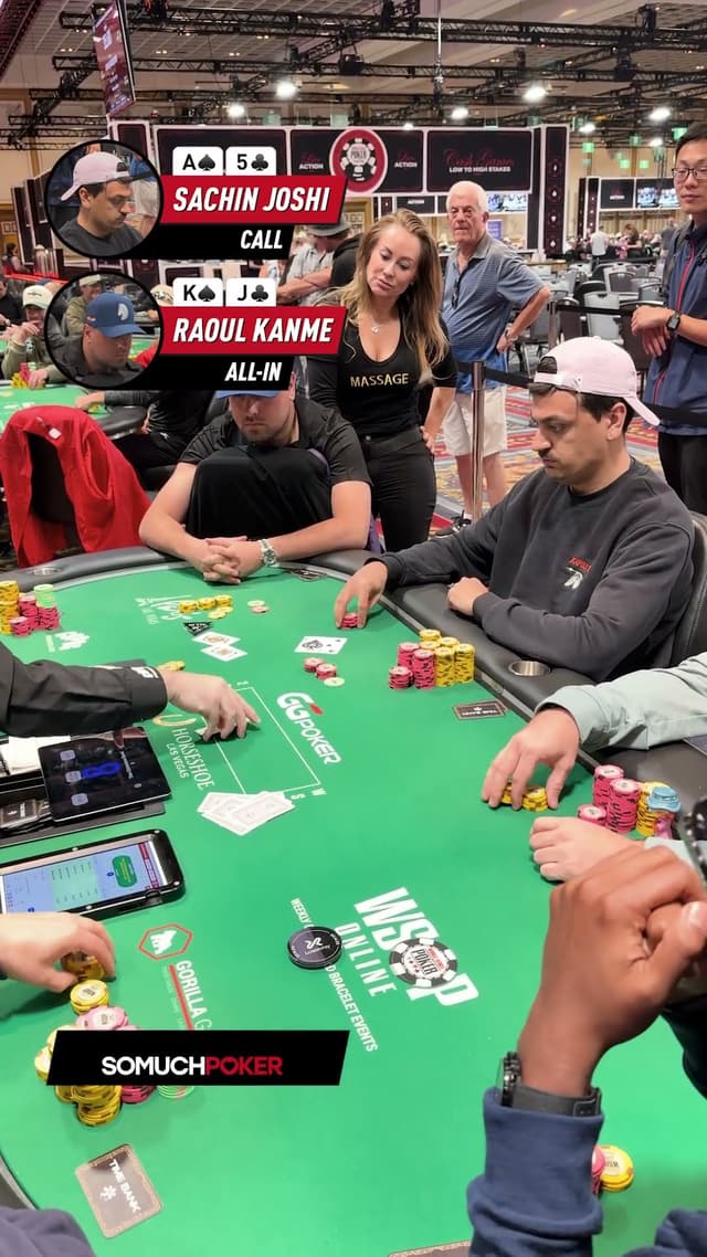 A preflop squeeze turns into a huge gamble 👀