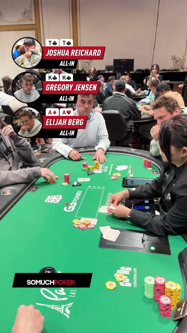 Three-way all-in with aces, but can they hold?