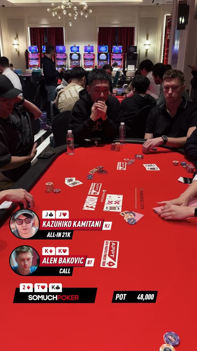 Kings vs Jacks... and the flop made it even worse. 😬♠️