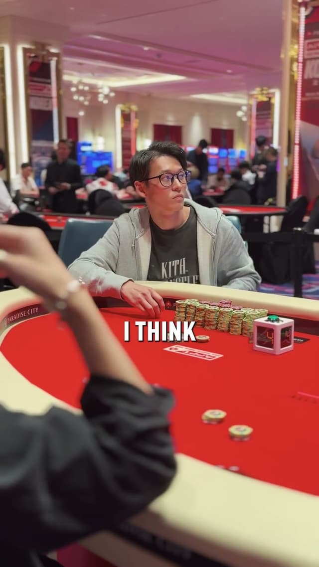From first time chip leader to APPT Korea Mystery Bounty champion. 🏆🇯🇵