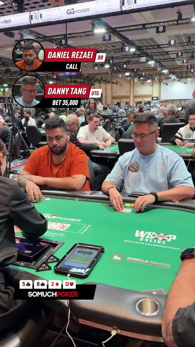 Danny Tang puts Daniel Rezaei the blender!