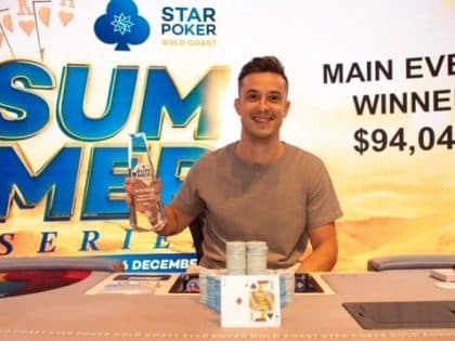 Alex Lynskey wins Star Gold Coast  Summer Series Monster Main Event; Mina Gerges and  Anthony Cierco with multiple cashes; other festival results included
