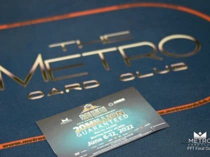 Philippines news: 2022 Asia Poker Championship coming to Metro Card Club this June