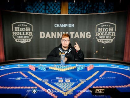 Danny Tang clutches latest SHRS Europe victory; Ivey, Gierse, Badziakouski, and Vogelsang among other winners