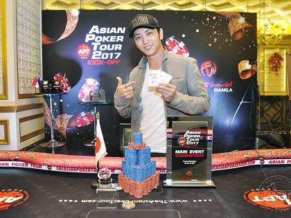 Takumi Samejima wins first-ever title at the APT Kickoff Main Event