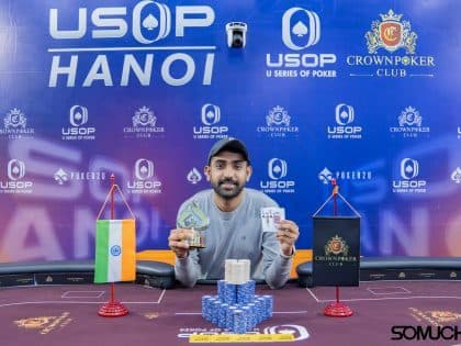 USOP Hanoi: Vu Thai Bao dominates Mystery Bounty Day 1A; Abhinav Iyer wins Mini High Roller; Yuan Xin, Nguyen Kim Truong Son lift trophies