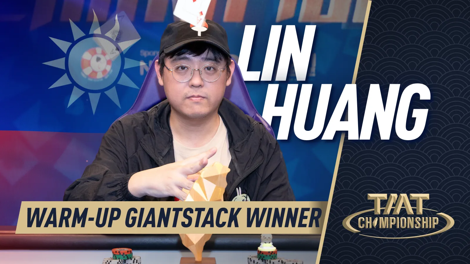Lin Huang Wins 416-Entry Warm-up GiantStack as TMT Championship 2026 Begins