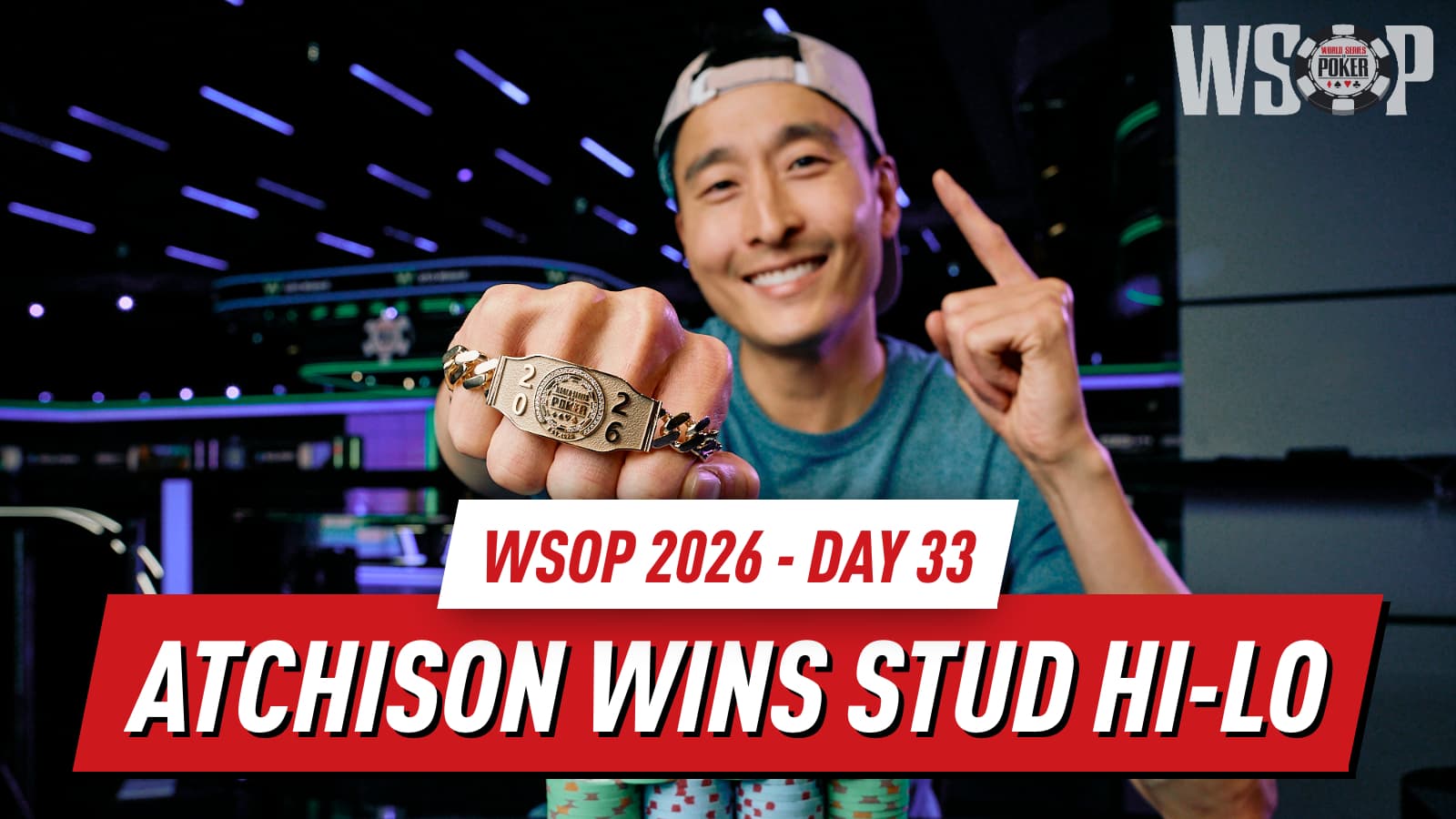 WSOP 2026 Day 33 Recap: Mizrachi Dominates $10K PLO as Mystery Millions Hits 22,000 Entries and $20 Million