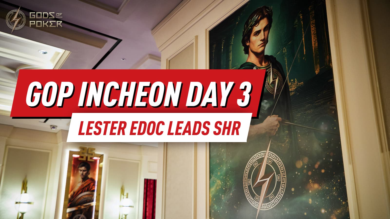 Lester Edoc Leads Super High Roller as GOP Main Event Looms in Incheon