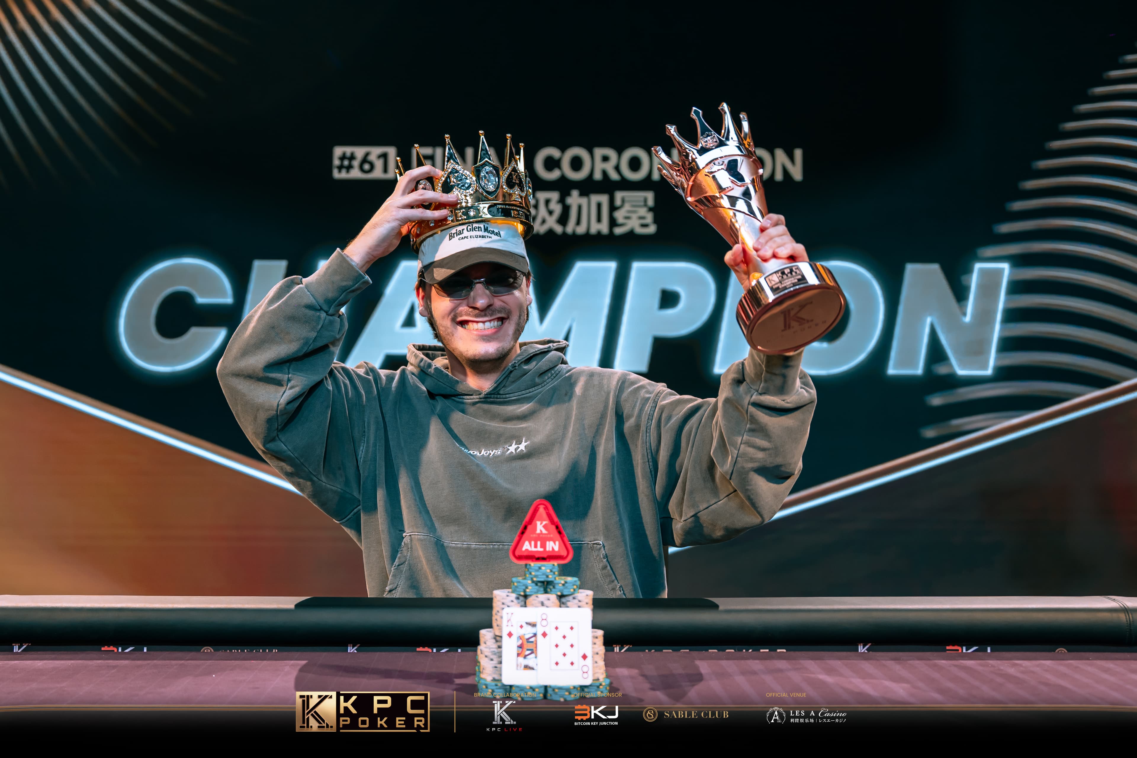Rokas Asipauskas Closes Out KPC Poker October Series with USD 300,800 Final Coronation Win
