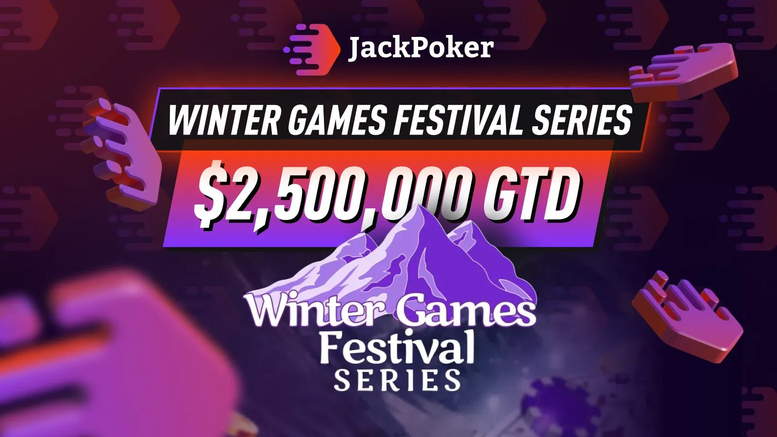 Exclusive JackPoker Giveaway + Winter Games Festival Series $2,5M GTD