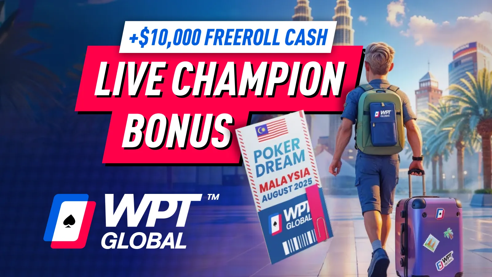 WPT Global Live Champion Bonus: $100K Bonus