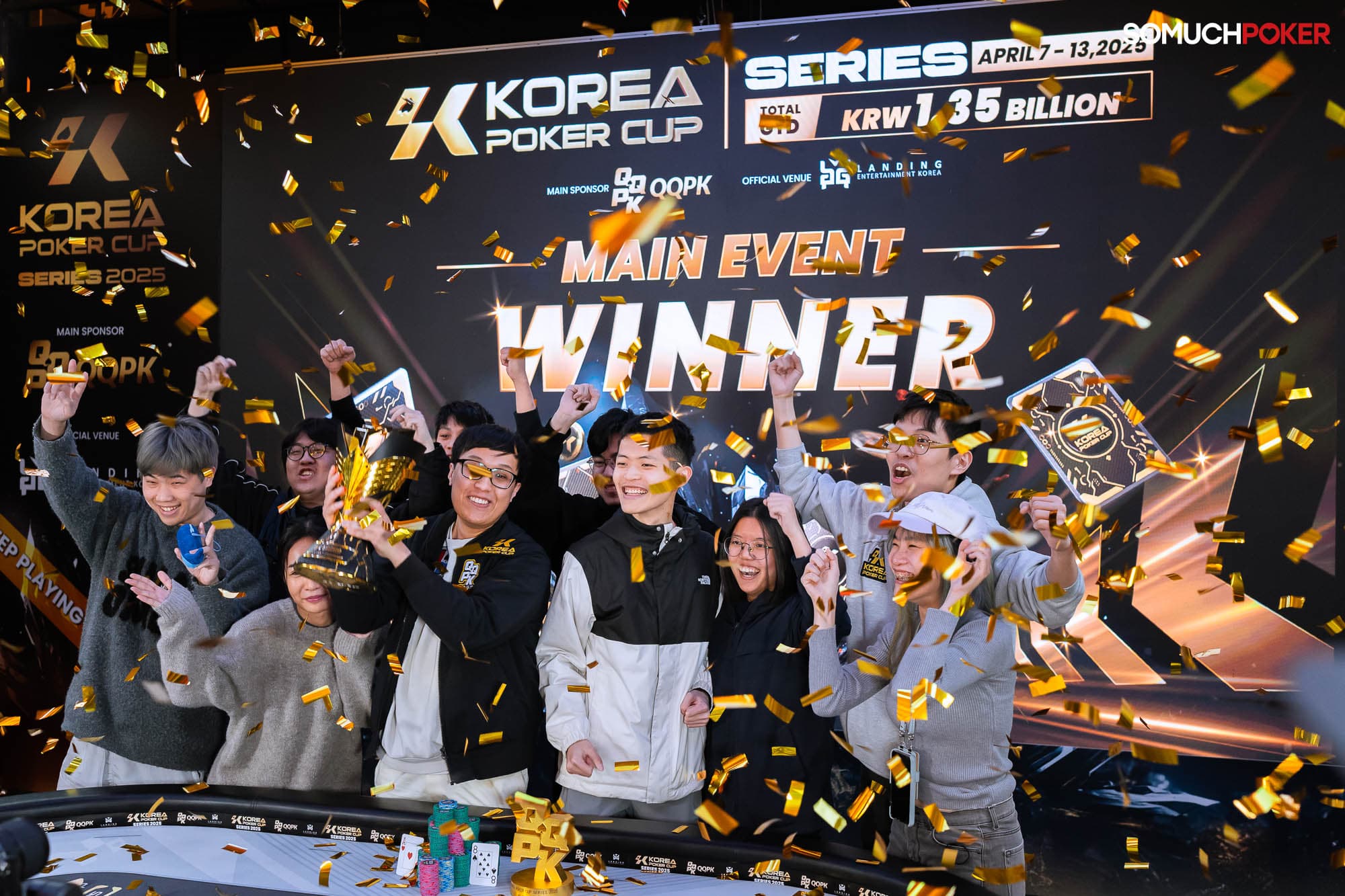 Korea Poker Cup Series 2025 Debut Crowns Chun Lung Wong And Pays Out Over $5.6M