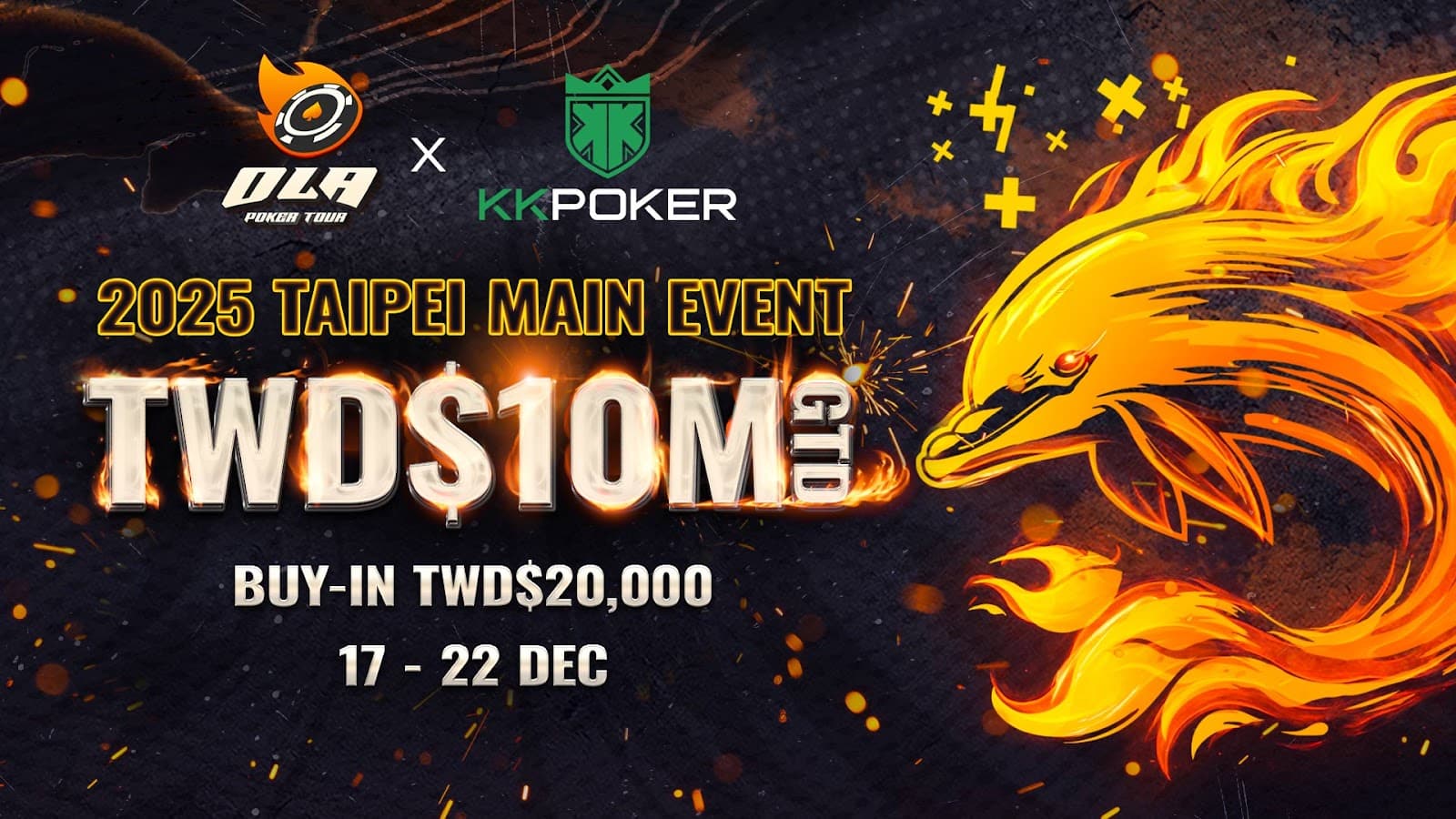 Ola Poker Tour Heads to Taipei On December 2025