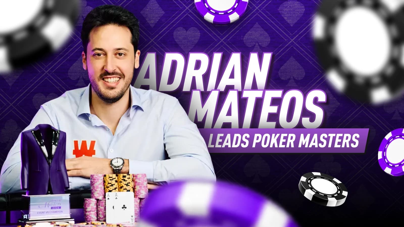 Adrian Mateos Wins at Poker Masters to Take Series Lead