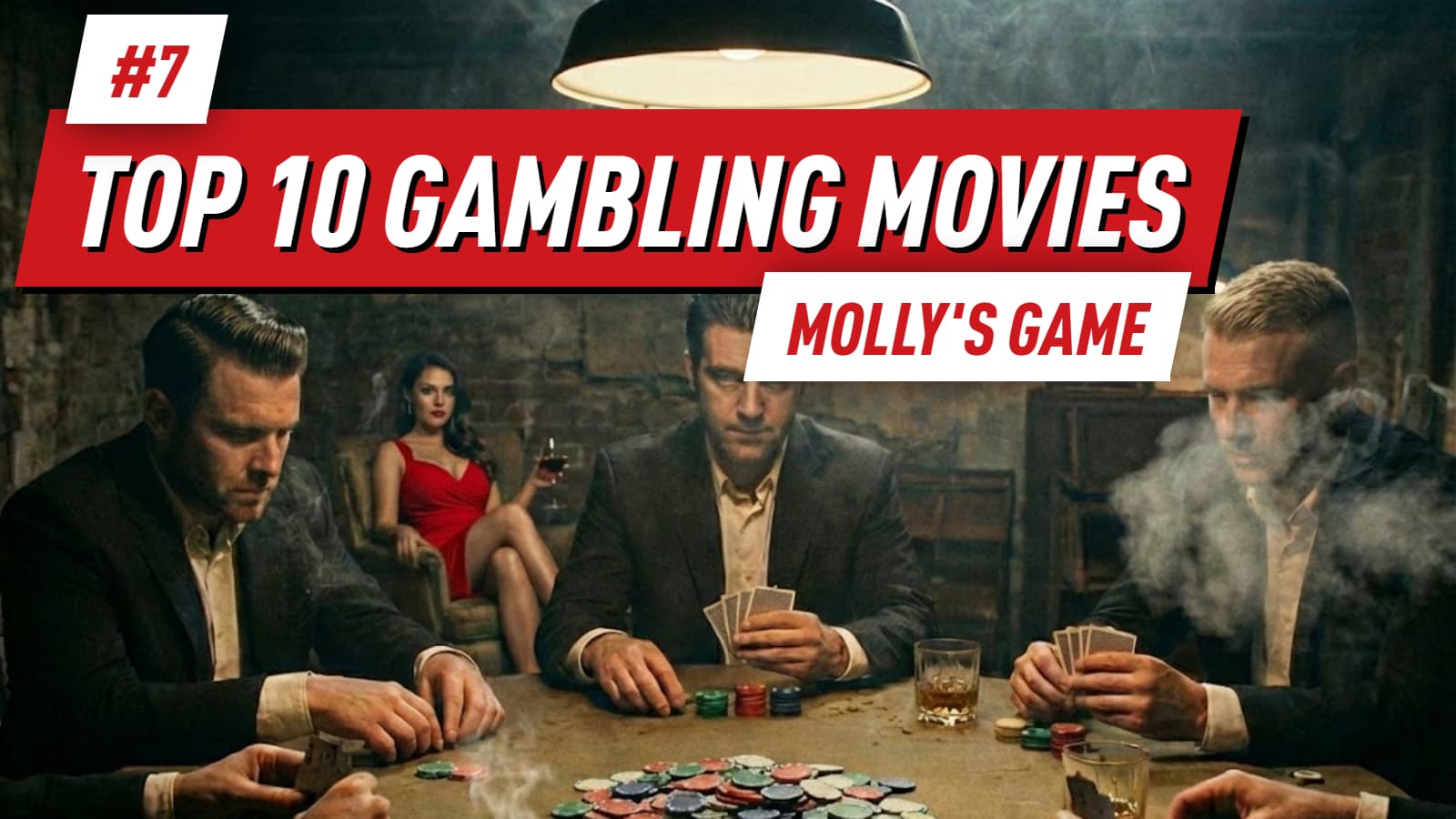 Top 10 Gambling Movies - Molly's Game - 7th Place