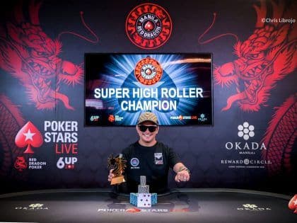 Red dragon Manila: Lester Edoc takes down Super High Roller for US$102,125; Sahil Agarwal wins Kickoff
