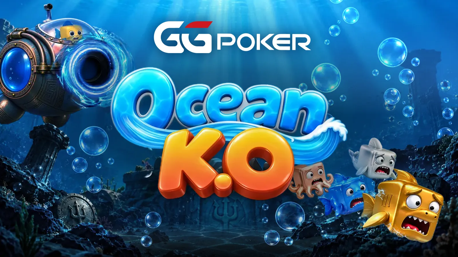 GGPoker Ocean KO - Jackpot Bounties Worth Up to 400x
