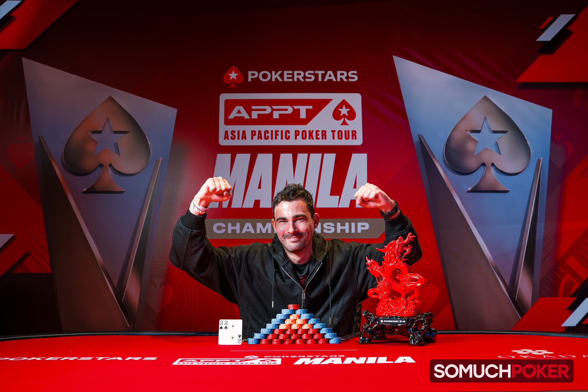Patrik Demus Wins PokerStars Red Dragon for ₱4.03 Million at APPT Championship Manila
