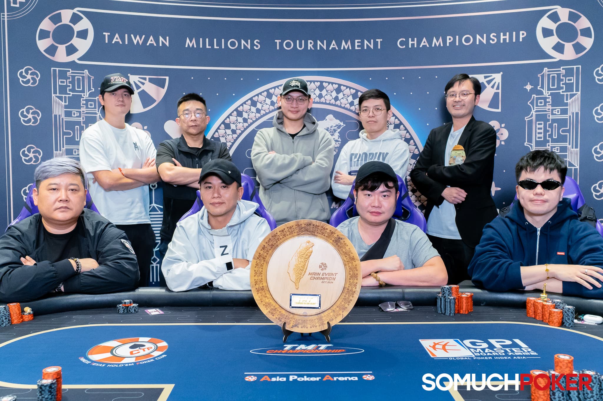TMT Championship Main Event Sets Final 9 Players Led By Chiehchi Liu