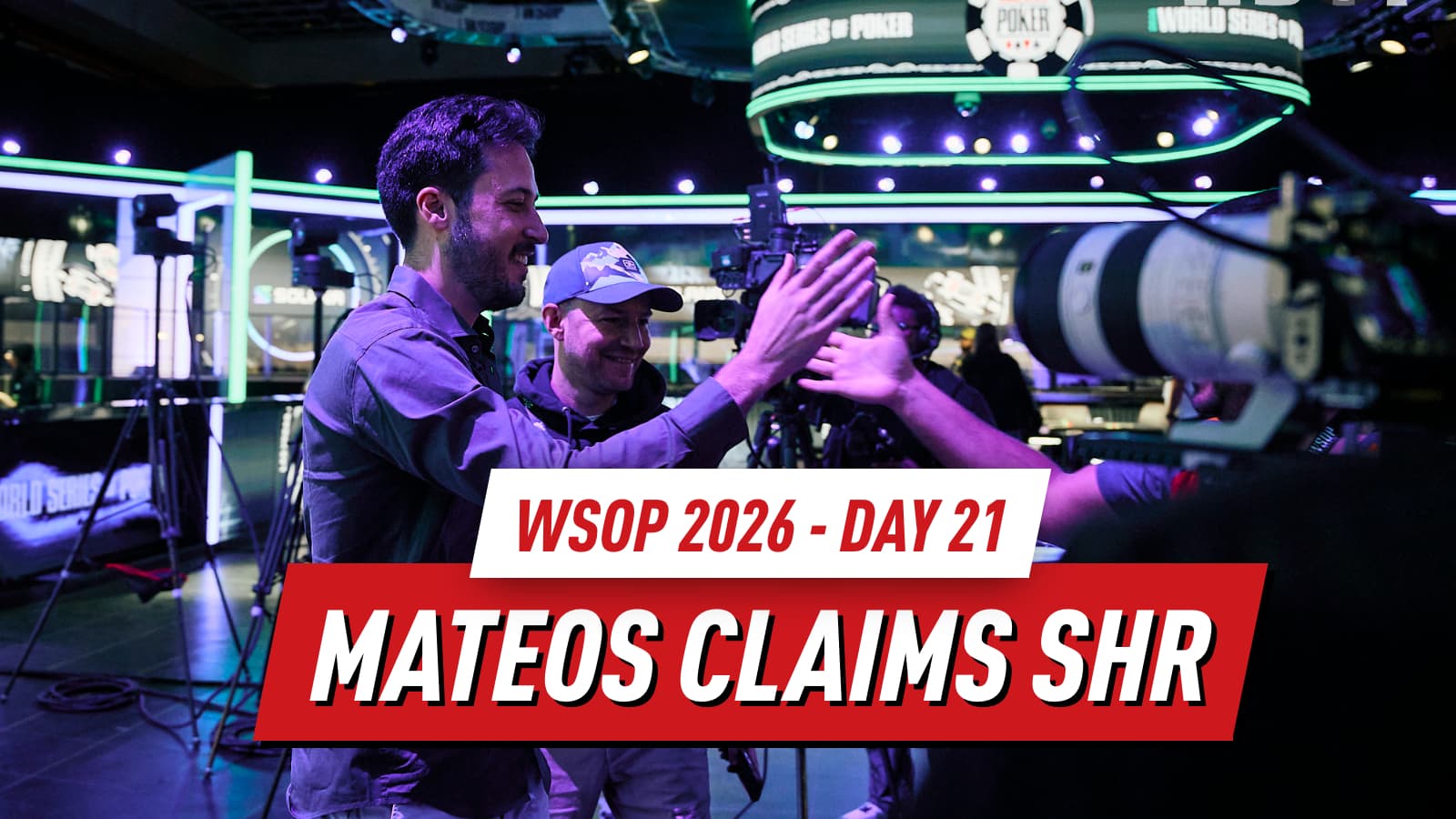 WSOP 2026 Day 21 Recap: Mateos Wins $250K Super High Roller for Record Sixth Bracelet