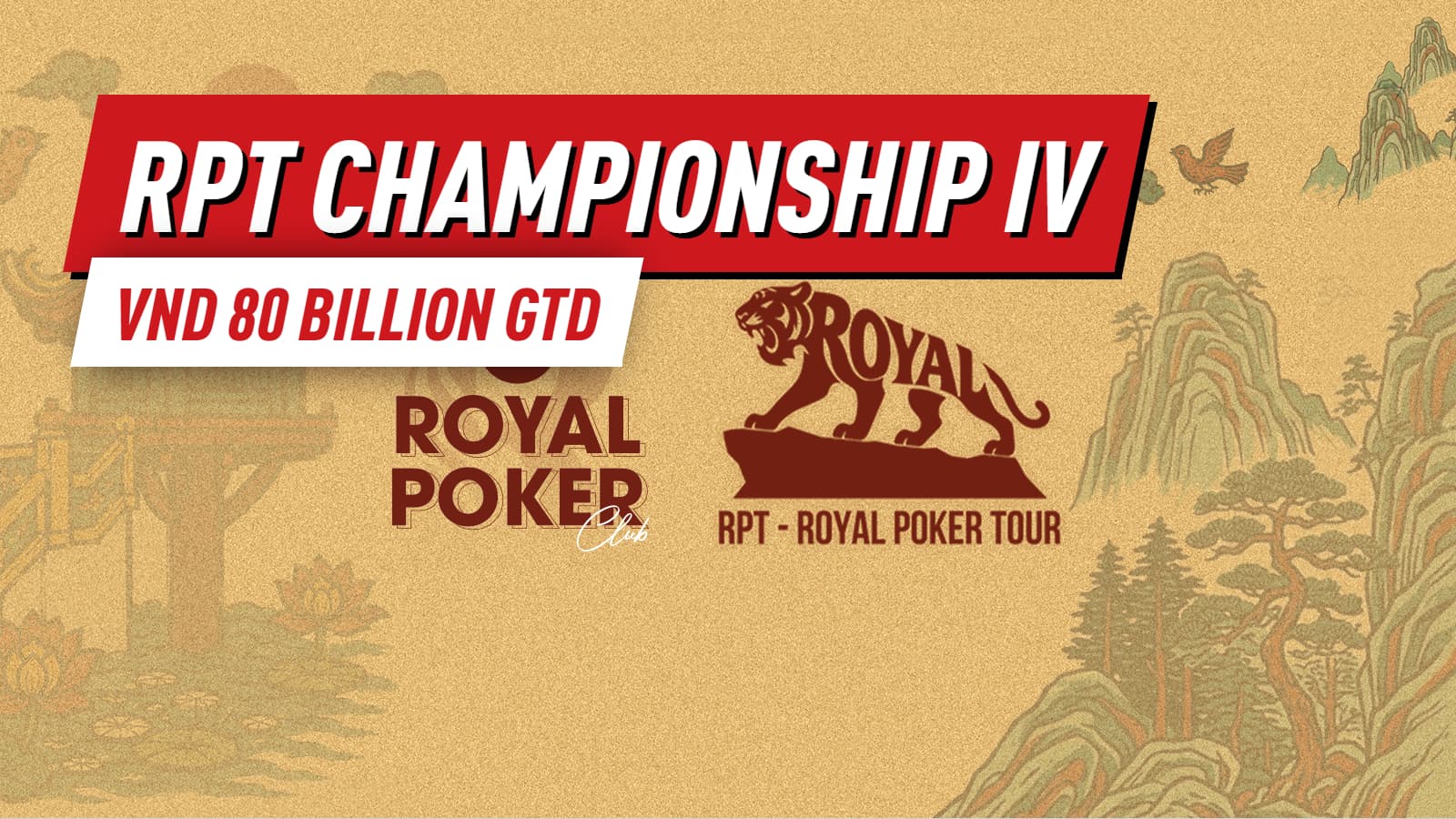 RPT Championship IV Returns with VND 80 Billion Guaranteed
