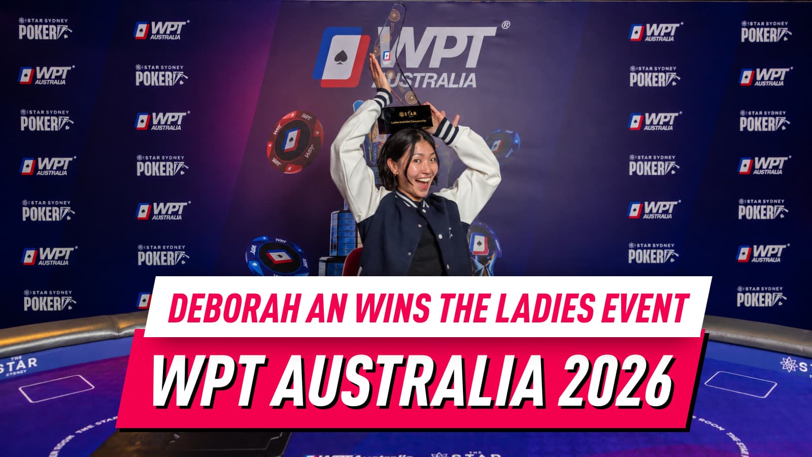 Deborah An Wins Ladies Australian Championship at WPT Australia 2026