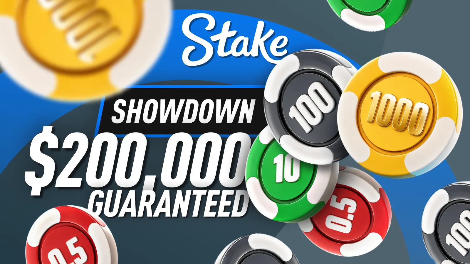 Stake Showdown Returns on October 25 With $200,000 GTD and $0.50 Satellites